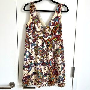 Early 2000s Mini Patterned Dress